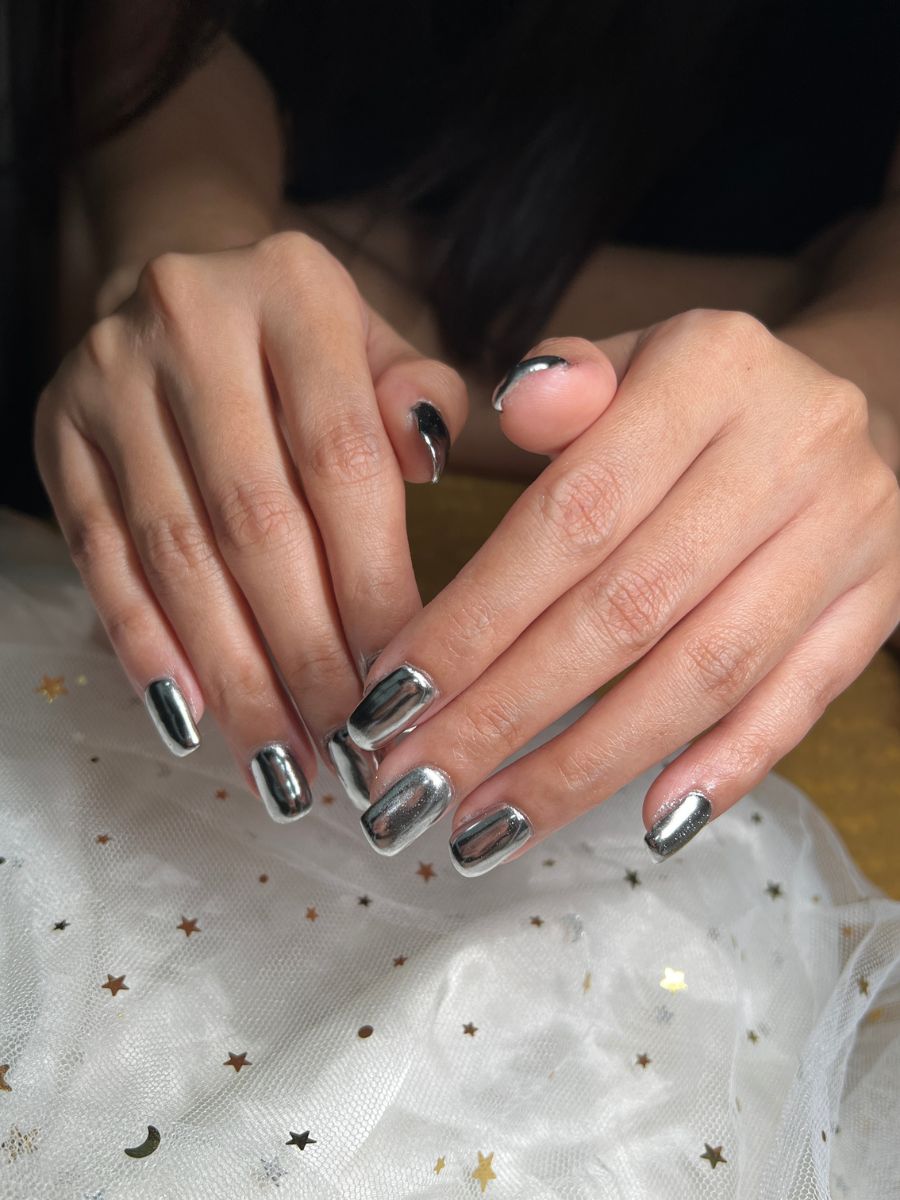 AIRINAILS DIARY - Pure Liquid Metallic Chrome Overlay