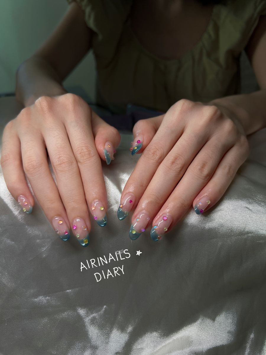 AIRINAILS DIARY - Haute Multi-Color Jewels & Custom Crystal Accents
